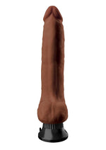 Load image into Gallery viewer, Real Feel Deluxe No. 10 Wallbanger Vibrating Dildo with Balls
