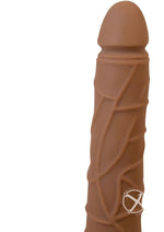 Load image into Gallery viewer, Real Skin Latin Top Stud Vibrator - Brown/Caramel
