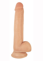 Load image into Gallery viewer, Realcocks Sliders Dildo with Balls - Vanilla - 9in
