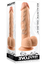 Load image into Gallery viewer, Realistic Dildo - Vanilla - 8in
