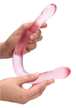 Load image into Gallery viewer, Realrock Crystal Clear Non Realistic Double Dildo
