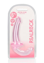Load image into Gallery viewer, Realrock Crystal Clear Strapless Strap-On 6 - Clear/Pink

