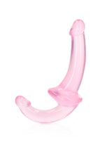 Load image into Gallery viewer, Realrock Crystal Clear Strapless Strap-On 6 - Clear/Pink
