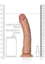 Load image into Gallery viewer, Realrock Curved Realistic Dildo with Suction Cup
