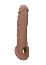 Load image into Gallery viewer, Realrock Realistic Penis Sleeve - Caramel - 8in

