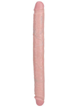 Load image into Gallery viewer, Realrock Realistic Skin Slim Double Ended Dong
