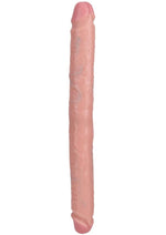 Load image into Gallery viewer, Realrock Realistic Skin Slim Double Ended Dong - Vanilla - 14in
