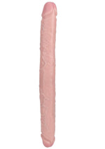 Load image into Gallery viewer, Realrock Realistic Skin Thick Double Ended Dong - Vanilla - 16in
