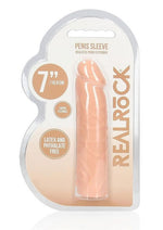Load image into Gallery viewer, Realrock Skin Penis Extender - Vanilla - 7in
