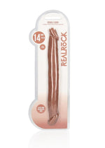 Load image into Gallery viewer, Realrock Skin Realistic Double Dildo - Caramel - 14in
