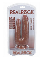 Load image into Gallery viewer, Realrock Ultra Realistic Skin Double Trouble - Caramel - 5in/6in

