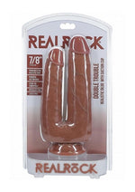 Load image into Gallery viewer, Realrock Ultra Realistic Skin Double Trouble - Caramel - 7in/8in
