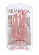 Load image into Gallery viewer, Realrock Ultra Realistic Skin Double Trouble - Vanilla - 7in/8in
