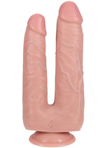 Load image into Gallery viewer, Realrock Ultra Realistic Skin Double Trouble - Vanilla - 7in/8in
