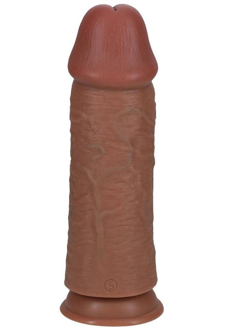 Realrock Ultra Realistic Skin Extra Thick No Balls - Caramel - 10in