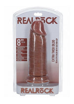Load image into Gallery viewer, Realrock Ultra Realistic Skin Extra Thick No Balls - Caramel - 8in
