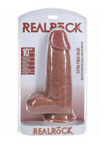 Load image into Gallery viewer, Realrock Ultra Realistic Skin Extra Thick with Balls - Caramel - 10in
