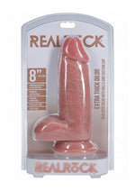 Load image into Gallery viewer, Realrock Ultra Realistic Skin Extra Thick with Balls - Vanilla - 8in
