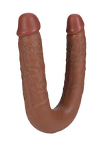 Load image into Gallery viewer, Realrock Ultra Realistic Skin U Shaped Double Dildo

