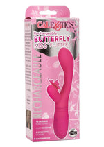 Load image into Gallery viewer, Rechargeable Butterfly Kiss Flutter Silicone Massager - Pink