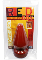 Load image into Gallery viewer, Red Boy - The Challenge - Extra Large Butt Plug - Red
