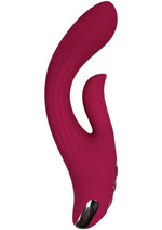 Load image into Gallery viewer, Red Dream Rechargeable Silicone Vibrator
