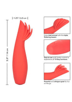 Load image into Gallery viewer, Red Hot Blaze Clitoral Stimulation Silicone Rechargeable Waterproof

