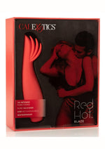 Load image into Gallery viewer, Red Hot Blaze Clitoral Stimulation Silicone Rechargeable Waterproof - Red
