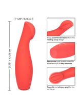 Load image into Gallery viewer, Red Hot Ignite Clitoral Stimulation Silicone Rechargeable Waterproof
