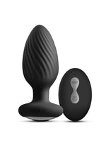 Load image into Gallery viewer, Renegade Alpine 2.0 Rechargeable Silicone Remote Anal Plug - Black