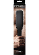 Load image into Gallery viewer, Renegade Bondage Vinyl Paddle - Black
