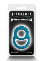 Load image into Gallery viewer, Renegade Cradle Silicone Cock Ring - Teal

