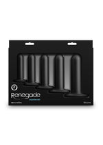 Load image into Gallery viewer, Renegade Dilator Kit Silicone Anal Plugs with Suction Cups