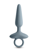 Load image into Gallery viewer, Renegade Maverick Rechargeable Silicone Anal Plug - Gray/Grey