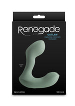 Load image into Gallery viewer, Renegade Outlaw Rechargeable Silicone Prostate Stimulator - Green
