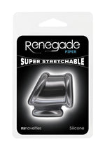 Load image into Gallery viewer, Renegade Piper Silicone Ball Strecher Cock Ring - Black
