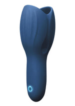 Load image into Gallery viewer, Renegade Rechargeable Silicone Head Unit Masturbator - Blue
