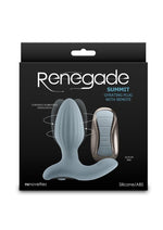 Load image into Gallery viewer, Renegade Summit Rechargeable Silicone Prostate Stimulator - Gray/Grey
