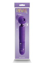 Load image into Gallery viewer, Revel Fae Rechargeable Silicone Vibrator with Clitoral Stimulator - Purple
