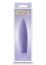 Load image into Gallery viewer, Revel Kismet Rechargeable Silicone Vibrator - Purple
