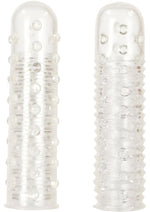 Load image into Gallery viewer, Reversible Texture Penis Extender and Masturbator - Clear
