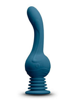Load image into Gallery viewer, Revolution Earthquake Rechargeable Silicone Vibrator with Remote Control - Teal