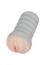 Load image into Gallery viewer, Ribbed Gripper Dual Density Textured Masturbator - Pussy
