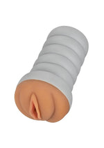 Load image into Gallery viewer, Ribbed Gripper Tight Pussy Dual Dense Textured Masturbator Stroker
