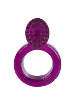 Load image into Gallery viewer, Ring Of Passion Vibrating Cock Ring with Clitoral Stimulation
