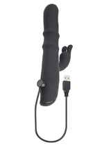 Load image into Gallery viewer, Ringmaster Rechargeable Silicone Rabbit Vibe Ring
