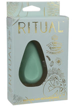 Load image into Gallery viewer, Ritual Chi Rechargeable Silicone Clitoral Vibrator - Green