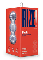 Load image into Gallery viewer, Rize Feelz Dual End Masturbator - Clear
