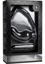 Load image into Gallery viewer, RO-Zen Pro Rechargeable Silicone Cock Ring with Vibrating Butt Plug - Black
