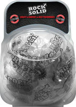 Load image into Gallery viewer, Rock Solid Cock Ring Set 2-Pack Clambowl (50 Piece) - Assorted - Assorted Colors/Black/Clear
